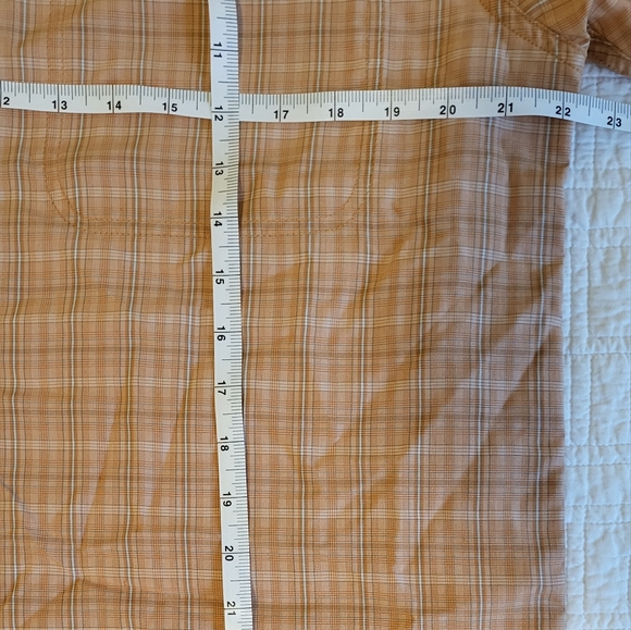 THE NORTH FACE TNF Men's Medium S/S Shirt Orange - Picture 3 of 4